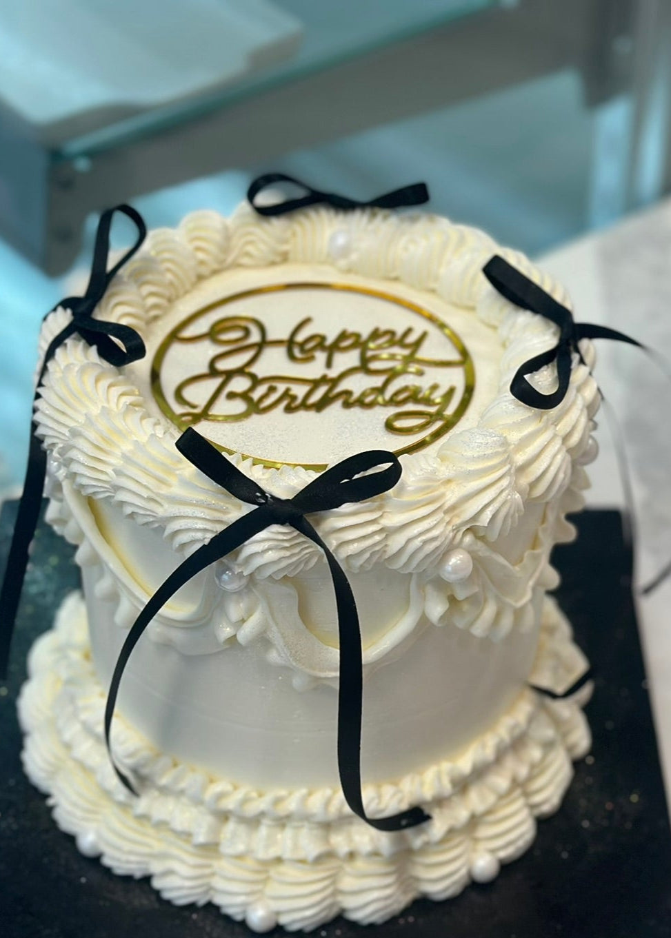 Vintage round cake 6